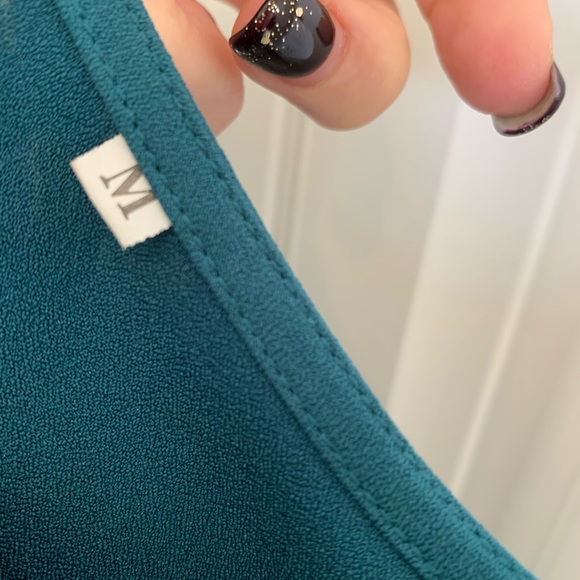 Emerald Green Shift Dress - Picture 2 of 3